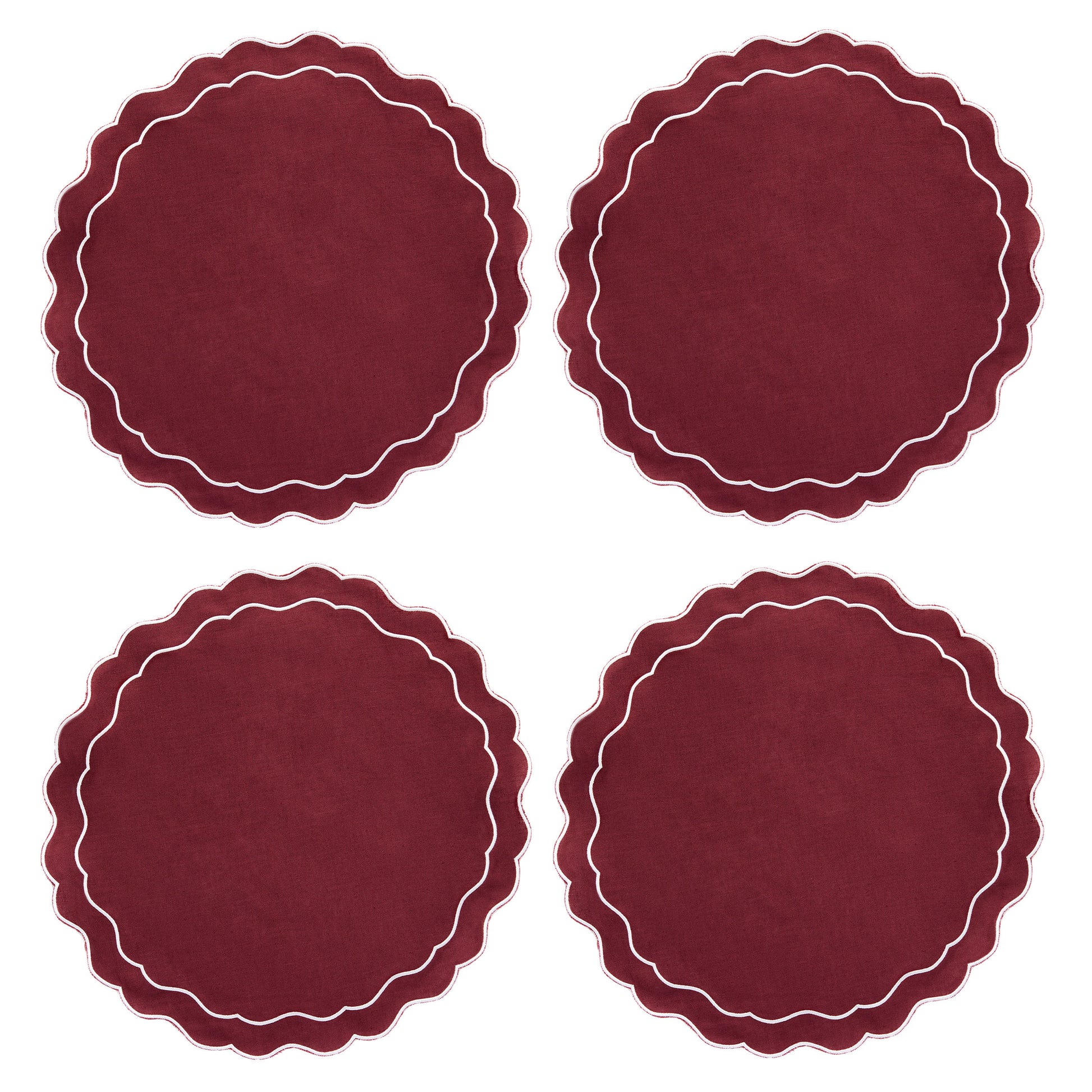 Thickoad Tovagliette,Tovagliette Aericane Lavabili,Set di 6 Thickoad Tovagliette,Tovagliette Aericane Lavabili,Set di 6